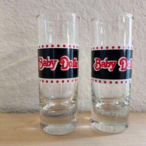 GUC Baby Dolls Collectible Shot Glass - Set of 2 Glasses